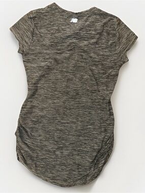 New Balance Women’s Heathered Charcoal Short Sleeve Tee